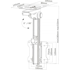 INLINE Stolni nosač za monitor 4043718210695 do 27", crno-sivi